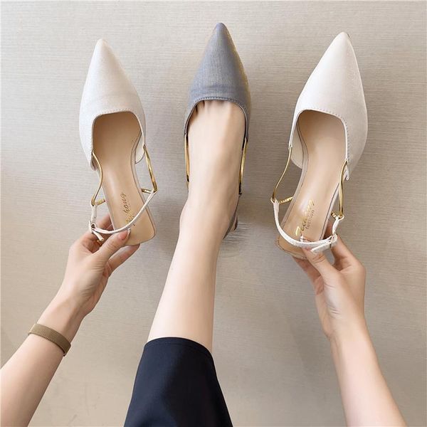 closed toe sandals med 2021 women's suit female beige ladies shoes summer shallow mouth high heels medium black fashion comf
closed toe sandals med 2021 women's suit female beige ladies shoes summer shallow mouth high heels medium black fashion comf