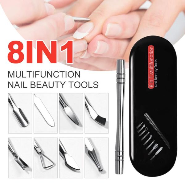 nail art kits eight in one manicure set stainless steel cuticle pusher file magnetic grooming kit with storage case
nail art kits eight in one manicure set stainless steel cuticle pusher file magnetic grooming kit with storage case