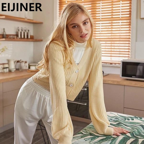 women's knits & tees knitted sweater plus size cropped cardigan crop women yellow single breasted cardigans 2021 autumn harajuku ladies, White
women's knits & tees knitted sweater plus size cropped cardigan crop women yellow single breasted cardigans 2021 autumn harajuku ladies, White