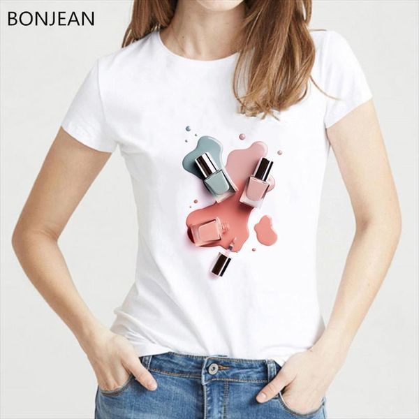 summer vogue and women men t shirt watercolor womens nail polish femme harajuku kawaii white female drop, White;black
summer vogue and women men t shirt watercolor womens nail polish femme harajuku kawaii white female drop, White;black