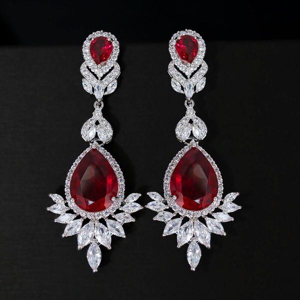 dangle & chandelier fashion water drop cz stone long earrings jewelry supper shinny clear cubic zircon pendant for women gift, Silver
dangle & chandelier fashion water drop cz stone long earrings jewelry supper shinny clear cubic zircon pendant for women gift, Silver