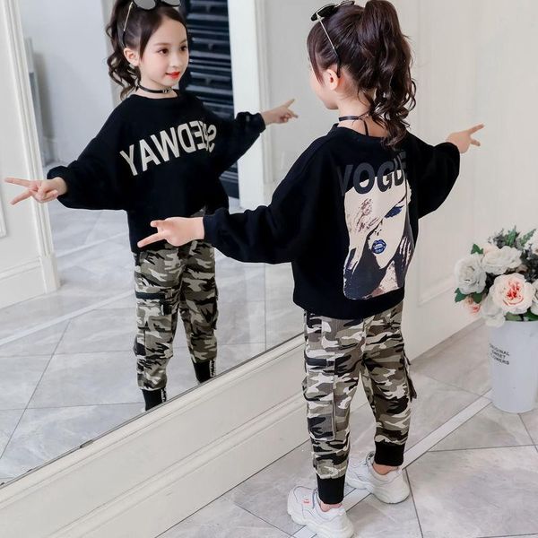 spring teenager kids girl clothes portrait hoodie tracksuit sweater shirts + sports camouflage pants 2pcs 4 -14year clothing sets, White
spring teenager kids girl clothes portrait hoodie tracksuit sweater shirts + sports camouflage pants 2pcs 4 -14year clothing sets, White