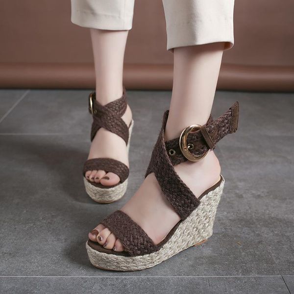 sandals fashion casual bohemian open toe elegant woven espadrilles ladies summer rome waterproof platform., Black
sandals fashion casual bohemian open toe elegant woven espadrilles ladies summer rome waterproof platform., Black