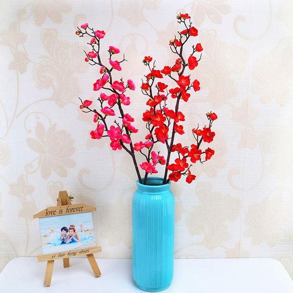 decorative flowers & wreaths peach flower artificial cherry spring plum blossom branch simulation silk fake home wedding party decor art
decorative flowers & wreaths peach flower artificial cherry spring plum blossom branch simulation silk fake home wedding party decor art