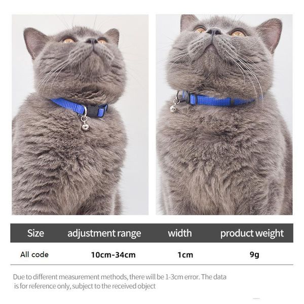 cat costumes reflective buckle bell collar adjustable nylon buckles fashion pet head pattern supplies accessories
cat costumes reflective buckle bell collar adjustable nylon buckles fashion pet head pattern supplies accessories