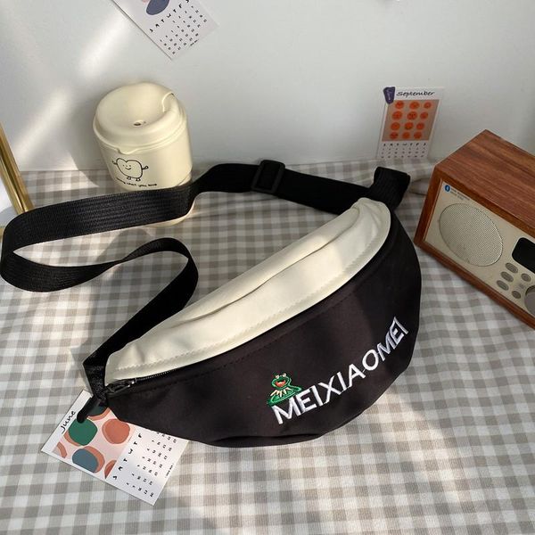 casual waist bag letter print small fanny pack belt nylon purse chest women phone bolsas mujer bags
casual waist bag letter print small fanny pack belt nylon purse chest women phone bolsas mujer bags