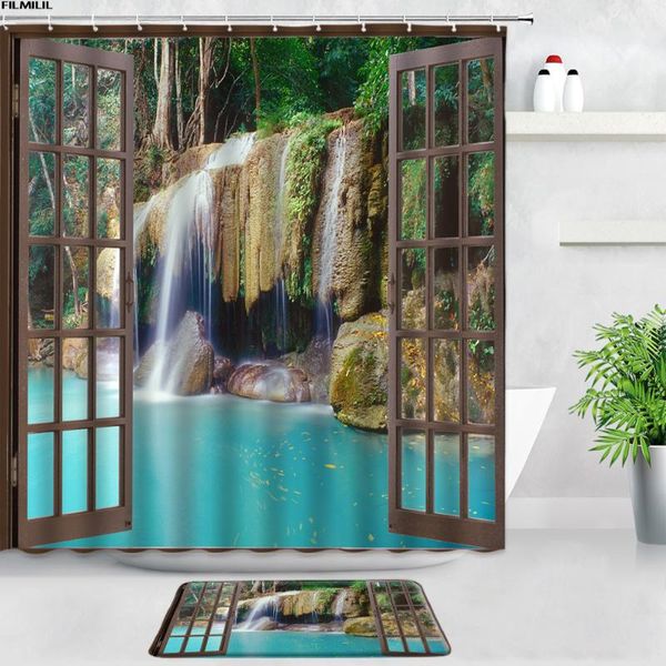 shower curtains filmilil window outside forest waterfall bath mats bathroom set spring rural scenery decor door rugs foot carpet
shower curtains filmilil window outside forest waterfall bath mats bathroom set spring rural scenery decor door rugs foot carpet