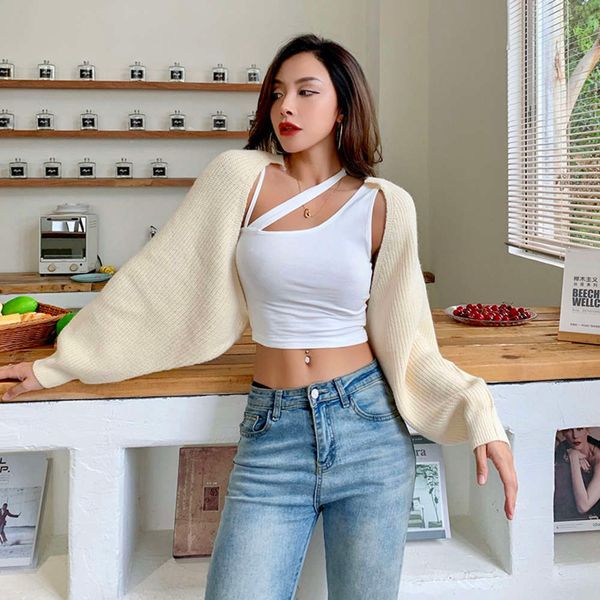 women's sweaters hoodies knitwear autumn women loose lazy wind thin long sleeve cardigan jacket short whjq, White;black
women's sweaters hoodies knitwear autumn women loose lazy wind thin long sleeve cardigan jacket short whjq, White;black
