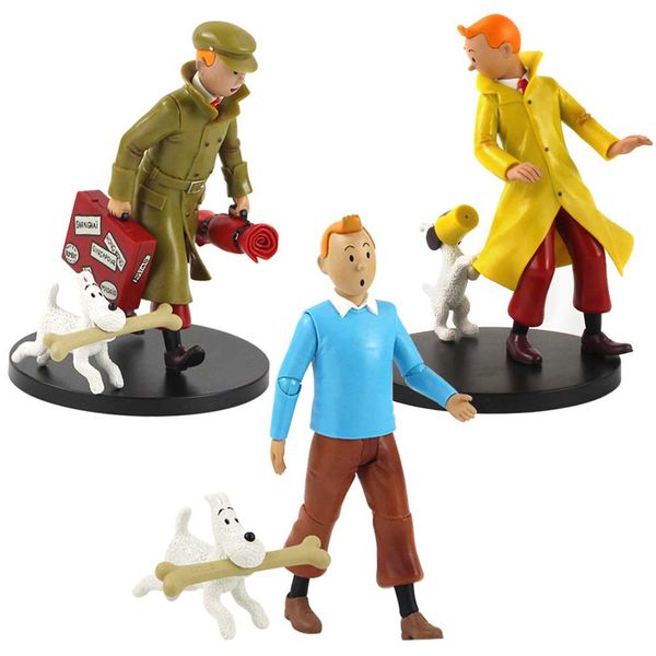 18cm the adventures of tintin action figures tintin snowy dog blue lotus animation model toys for kids
18cm the adventures of tintin action figures tintin snowy dog blue lotus animation model toys for kids