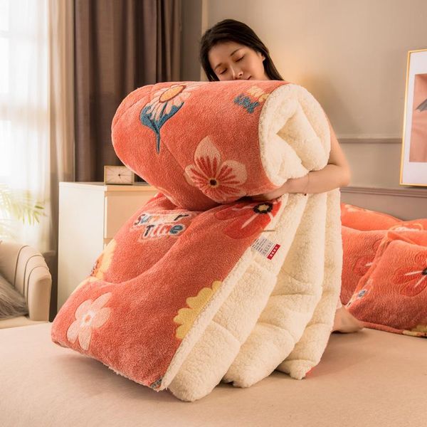 comforters & sets winter snowflake velvet quilt lamb plus student dormitory direct sales
comforters & sets winter snowflake velvet quilt lamb plus student dormitory direct sales