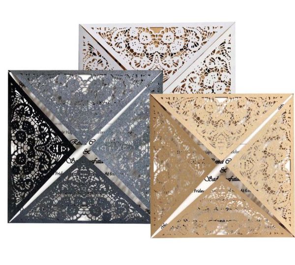 2021 new 100sets white lace flower hollow laser cut wedding invitation cards wedding supplies + envelopes+blank inner page
2021 new 100sets white lace flower hollow laser cut wedding invitation cards wedding supplies + envelopes+blank inner page