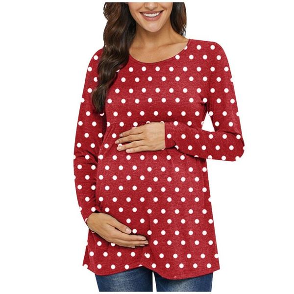 maternity & tees pregnancy toy women's clothes long sleeve dot printed pregnant shirt blouse blusa de embarazada 2021 @47, White
maternity & tees pregnancy toy women's clothes long sleeve dot printed pregnant shirt blouse blusa de embarazada 2021 @47, White
