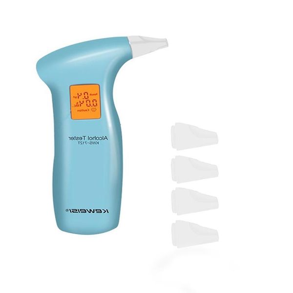 display digital alcohol tester with5pcs mouthpieces , alert breath device breathalyz analyzer detector alcoholism test
display digital alcohol tester with5pcs mouthpieces , alert breath device breathalyz analyzer detector alcoholism test
