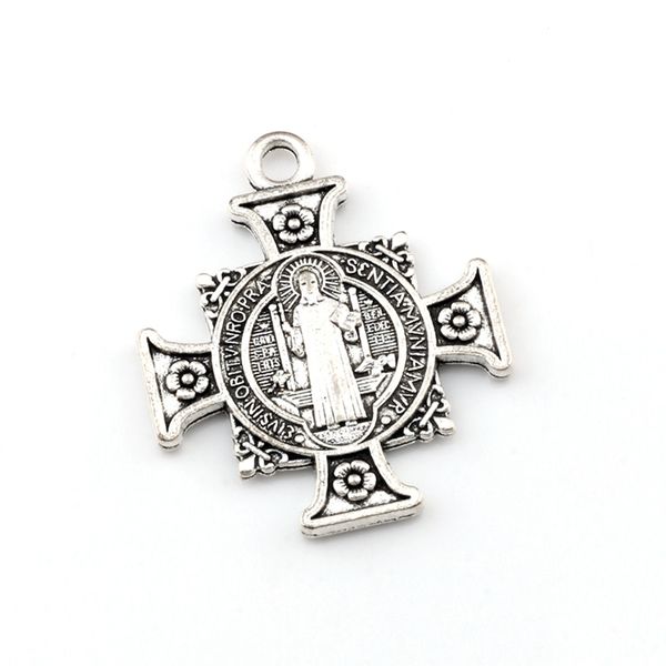 30pcs quis et dues saint michael cross silver medal charm pendants for jewelry making bracelet necklace diy accessories 34x40.2mm a-517, Bronze;silver
30pcs quis et dues saint michael cross silver medal charm pendants for jewelry making bracelet necklace diy accessories 34x40.2mm a-517, Bronze;silver