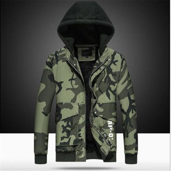 men's jackets winter hooded clothes plus velvet cotton korean coat warm camouflage jacket tide outerwear, Black;brown
men's jackets winter hooded clothes plus velvet cotton korean coat warm camouflage jacket tide outerwear, Black;brown