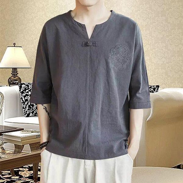 summer brand shirt men short sleeve loose thin cotton linen male fashion solid color v-neck tees men's casual shirts, White;black
summer brand shirt men short sleeve loose thin cotton linen male fashion solid color v-neck tees men's casual shirts, White;black