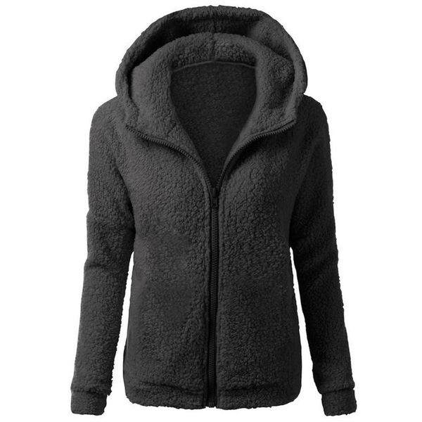 women's jackets women hooded sweater coat winter warm wool zipper cotton outwear long sleeve elegant vintage cardigan female chaquetas, Black;brown
women's jackets women hooded sweater coat winter warm wool zipper cotton outwear long sleeve elegant vintage cardigan female chaquetas, Black;brown