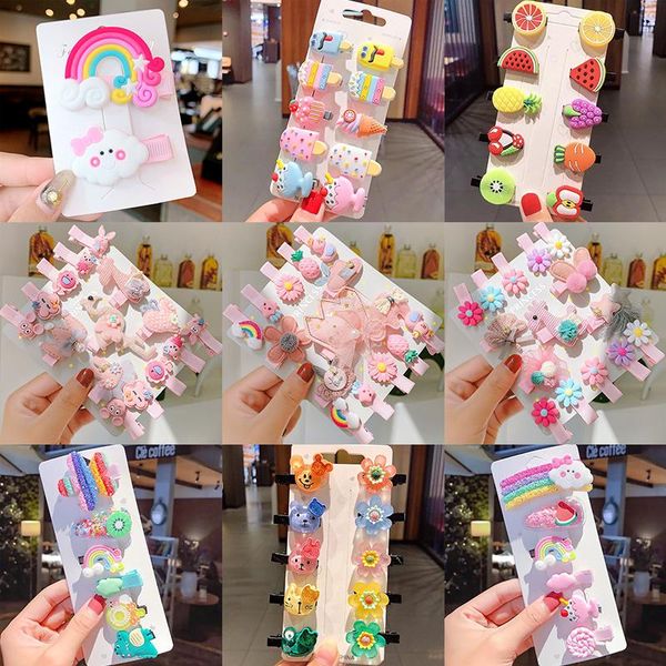 hair accessories 2~15pcs/set clip girls cute animal rainbow fruit flower clips children sweet hairpin barrette fashion, Slivery;white
hair accessories 2~15pcs/set clip girls cute animal rainbow fruit flower clips children sweet hairpin barrette fashion, Slivery;white