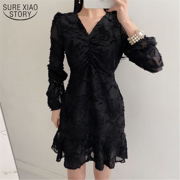 summer dress spring puff long sleeve ruffle lace v-neck tassel pleated elegant slim waist es women's 13270 210421, Black;gray
summer dress spring puff long sleeve ruffle lace v-neck tassel pleated elegant slim waist es women's 13270 210421, Black;gray