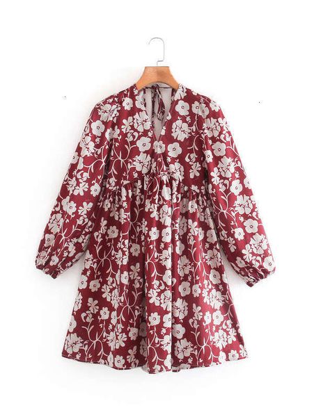 dresses autumn style casual print mini dress v-neck bubble sleeve skirt, Black;gray
dresses autumn style casual print mini dress v-neck bubble sleeve skirt, Black;gray