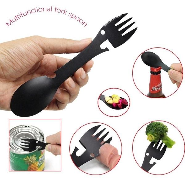 forks stainless steel double head multifunctional fork bottle opener can portable tools camping cookers
forks stainless steel double head multifunctional fork bottle opener can portable tools camping cookers