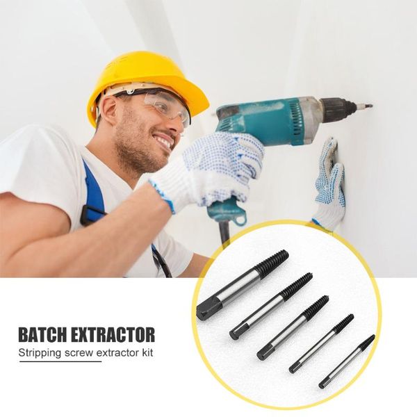 hand tools 5pcs/set damaged screws extractor removal tool steel 3-18mm drill bit guide set broken bolt remover
hand tools 5pcs/set damaged screws extractor removal tool steel 3-18mm drill bit guide set broken bolt remover