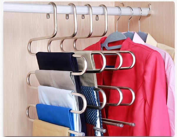hangers & racks 5 layer s multi-functional shape hanger pants storage rack cloth multilayer coat fabric 1pc
hangers & racks 5 layer s multi-functional shape hanger pants storage rack cloth multilayer coat fabric 1pc