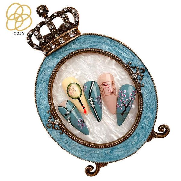 ins nail crown retro pearl display board frame design salon fake nails finished color card tool po kit art kits
ins nail crown retro pearl display board frame design salon fake nails finished color card tool po kit art kits