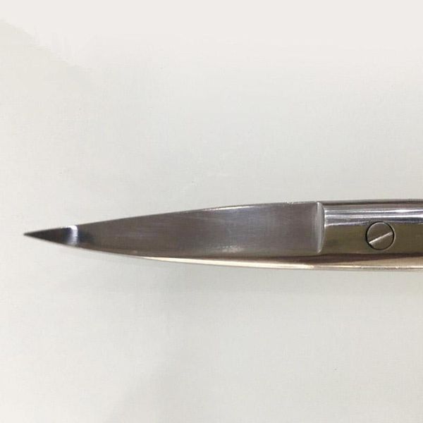 hair scissors 14cm stainless steel bend tip household beauty tools kg66 
hair scissors 14cm stainless steel bend tip household beauty tools kg66