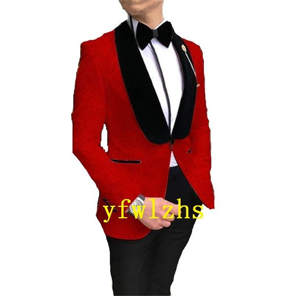 men's suits & blazers handsome embossing groomsmen shawl lapel groom tuxedos men wedding/prom/dinner blazer(jacket+pants+tie) 284, White;black
men's suits & blazers handsome embossing groomsmen shawl lapel groom tuxedos men wedding/prom/dinner blazer(jacket+pants+tie) 284, White;black
