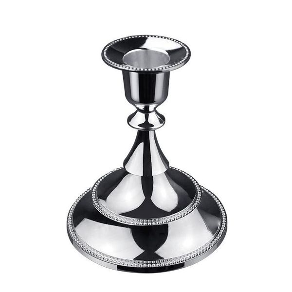 candle holder wedding creative retro bar dining table metal romantic decoration single head holders