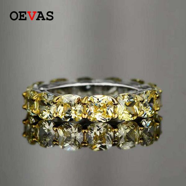 oevas 100% 925 sterling silver sparkling 1 row full 5*5mm high carbon diamond finger rings for women wedding party fine jewelry, Golden;silver
oevas 100% 925 sterling silver sparkling 1 row full 5*5mm high carbon diamond finger rings for women wedding party fine jewelry, Golden;silver