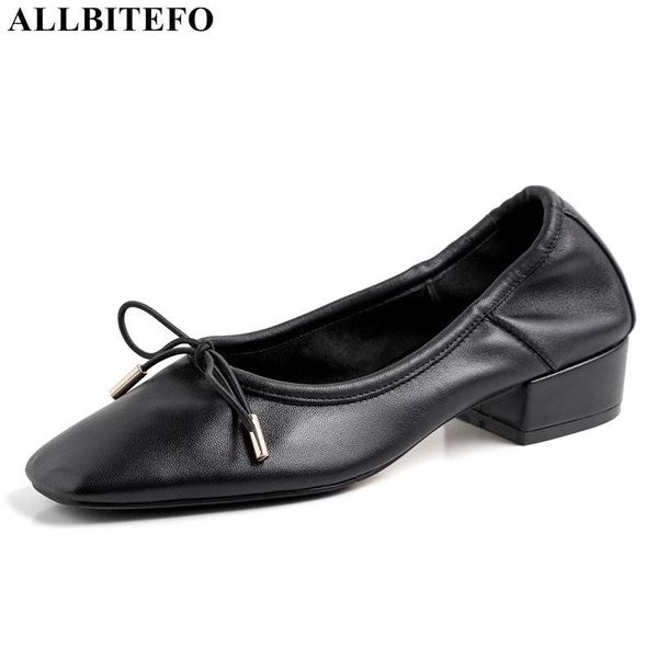 dress shoes allbitefo square toe full genuine leather comfortable office ladies women high heel spring sweet heels, Black
dress shoes allbitefo square toe full genuine leather comfortable office ladies women high heel spring sweet heels, Black