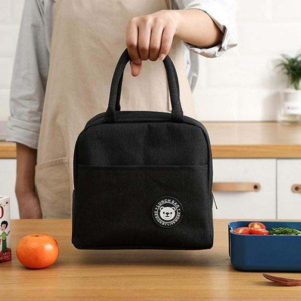 portable lunch bag 2021 thermal insulated box tote cooler bento pouch container storage bags handbag 
portable lunch bag 2021 thermal insulated box tote cooler bento pouch container storage bags handbag