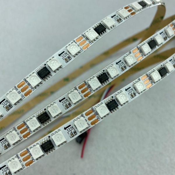 5m dc12v ws2811 84leds (28pixels) per meter, white pcb led digital strip;ip20;non-waterproof;8mm wide strips
5m dc12v ws2811 84leds (28pixels) per meter, white pcb led digital strip;ip20;non-waterproof;8mm wide strips