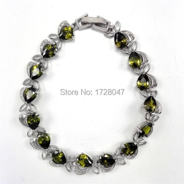 suppliers silver plated olive cubic zirconia bracelets & bangles pulseiras femininas for women link, chain, Black
suppliers silver plated olive cubic zirconia bracelets & bangles pulseiras femininas for women link, chain, Black