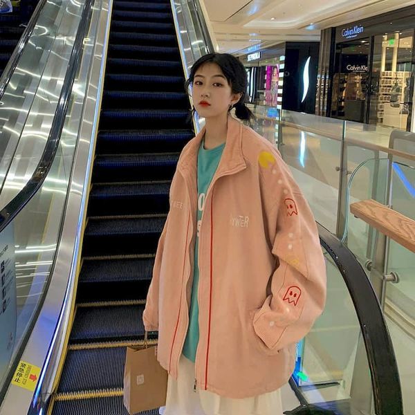 women's jackets pana japanese women's retro loose carpet jacket, tool coat, korean student, autumn, 2021, Black;brown
women's jackets pana japanese women's retro loose carpet jacket, tool coat, korean student, autumn, 2021, Black;brown