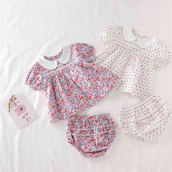 baby girls clothes set flower t-shirt+pp shorts summer born infant clothing suit 210521, White
baby girls clothes set flower t-shirt+pp shorts summer born infant clothing suit 210521, White