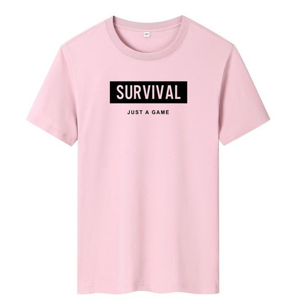 summer men's t-shirt 100% cotton survival print fashion o lace short-sleeved brand t-shirts, White;black
summer men's t-shirt 100% cotton survival print fashion o lace short-sleeved brand t-shirts, White;black