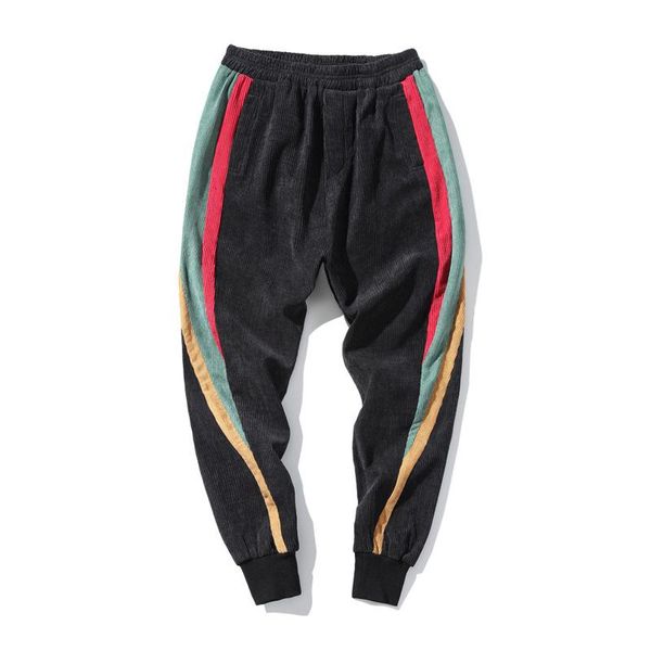 men's trousers 5xl winter style thick casual corduroy matching color trouser legs long pants, Black
men's trousers 5xl winter style thick casual corduroy matching color trouser legs long pants, Black