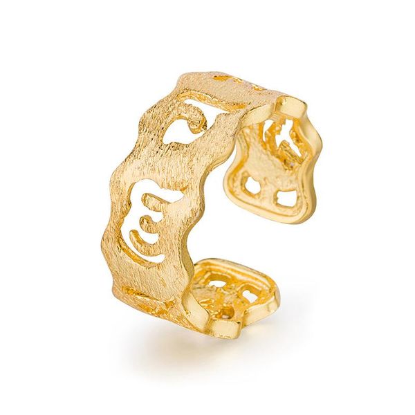 cluster rings buddhism mantra ring gold color six words of resizeable lucky jewelry for women/ man, Golden;silver
cluster rings buddhism mantra ring gold color six words of resizeable lucky jewelry for women/ man, Golden;silver