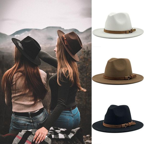 stingy brim hats autumn winter fedoras women felt hat gentleman elegant lady jazz cap vintage suede ribbon wide, Blue;gray
stingy brim hats autumn winter fedoras women felt hat gentleman elegant lady jazz cap vintage suede ribbon wide, Blue;gray
