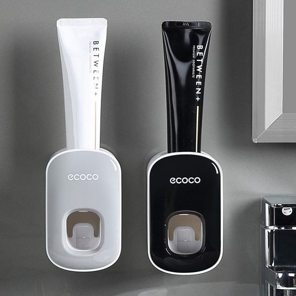 automatic toothpaste dispenser dust-proof toothbrush holder squeezers wall mount stand bathroom accessories set bath accessory
automatic toothpaste dispenser dust-proof toothbrush holder squeezers wall mount stand bathroom accessories set bath accessory