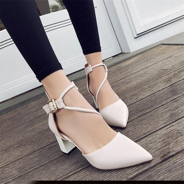 dress shoes 2021 comfortable wild thick with single pointed straps high heels shallow mouth fashion, Black
dress shoes 2021 comfortable wild thick with single pointed straps high heels shallow mouth fashion, Black