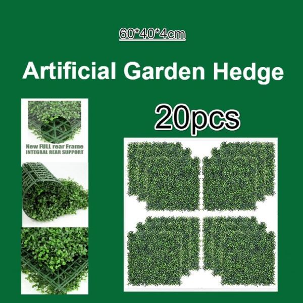 artificial boxwood panels ary plant, privacy hedge screen uv protected for outdoor indoor garden fence backyard decorative flowers & wre
artificial boxwood panels ary plant, privacy hedge screen uv protected for outdoor indoor garden fence backyard decorative flowers & wre