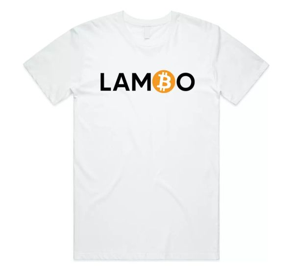 bitcoin lambo t-shirt tee funny cryptocurrency crypto to the moon btc gift doge, White;black
bitcoin lambo t-shirt tee funny cryptocurrency crypto to the moon btc gift doge, White;black
