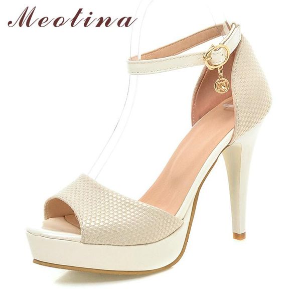 meotina summer shoes 2021 designer sandals platform high heels ankle strap ladies women beige size 34-39, Black
meotina summer shoes 2021 designer sandals platform high heels ankle strap ladies women beige size 34-39, Black
