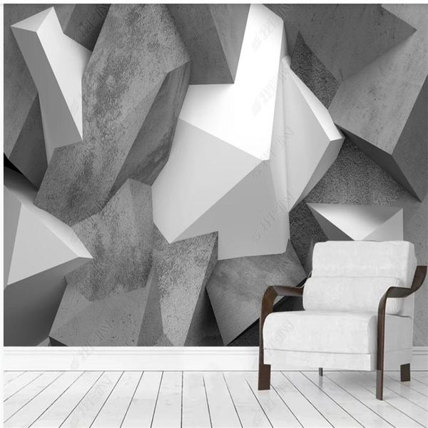 3d customized wallpaper space three-dimensional cement board special-shaped building background wall
3d customized wallpaper space three-dimensional cement board special-shaped building background wall