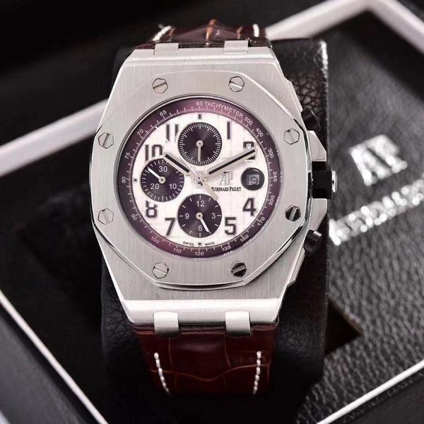 wristwatches 2021 men's watch quartz automatic date business, Slivery;brown
wristwatches 2021 men's watch quartz automatic date business, Slivery;brown