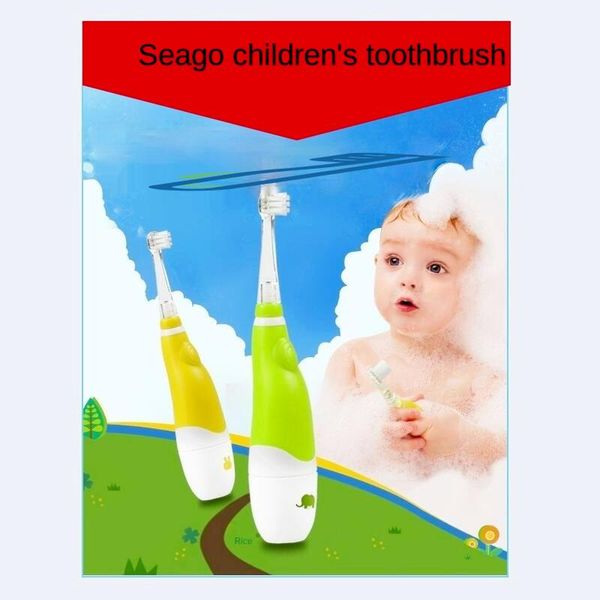 seago children's electric toothbrush soft bristles sonic waterproof baby automatic brush head smart
seago children's electric toothbrush soft bristles sonic waterproof baby automatic brush head smart
